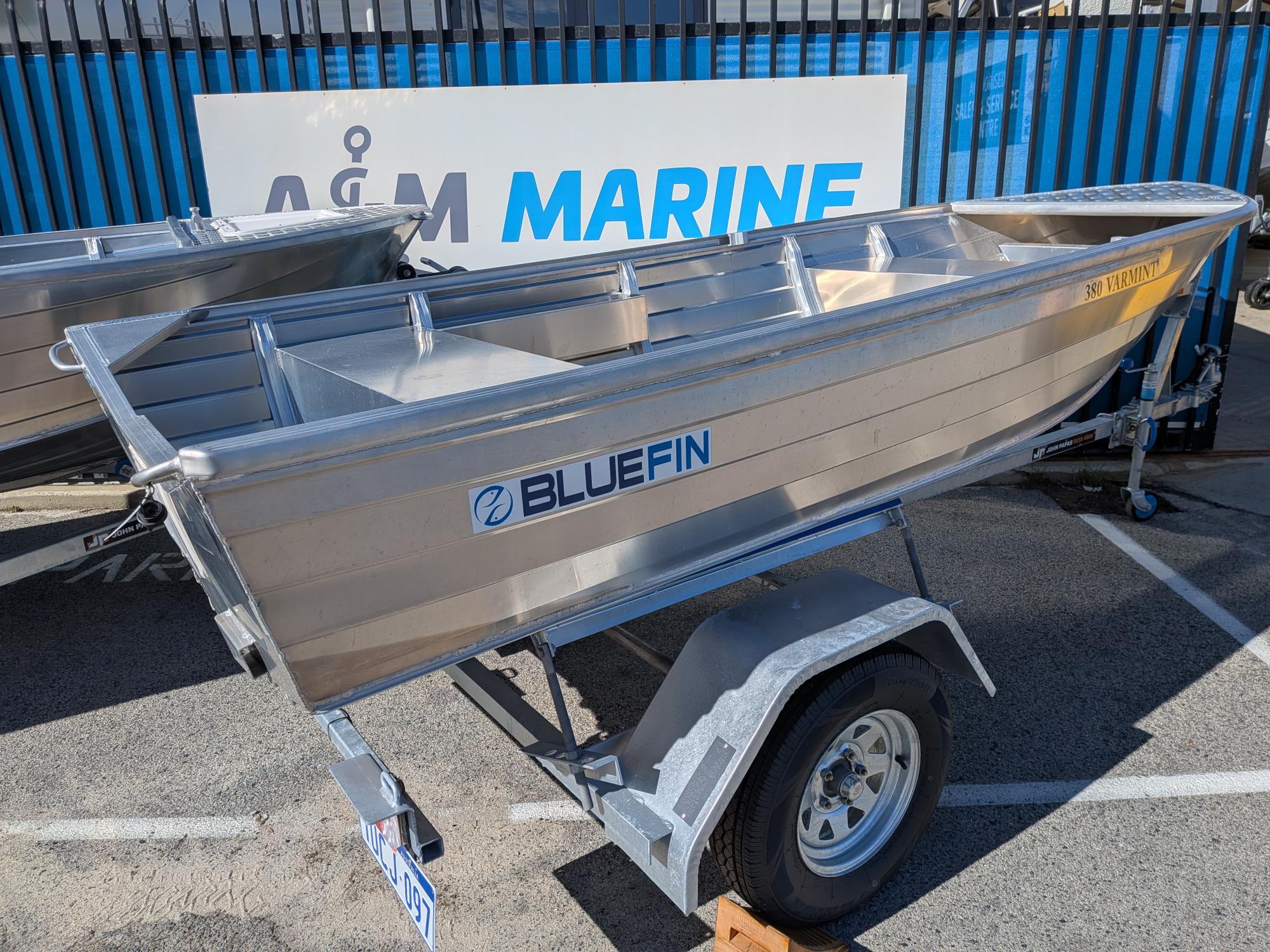 Bluefin Varmint 3.8m | Suzuki DF25ATHL | John Papas Trailer