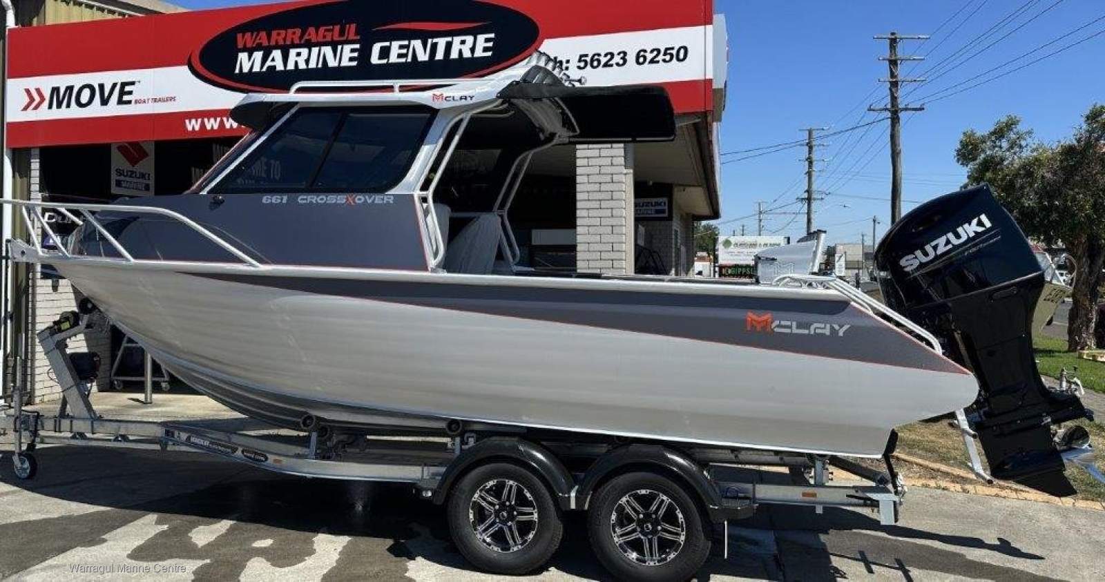 McLay 661 Crossover HT, Mackay MLJ trailer, Suzuki DF200AP outboard