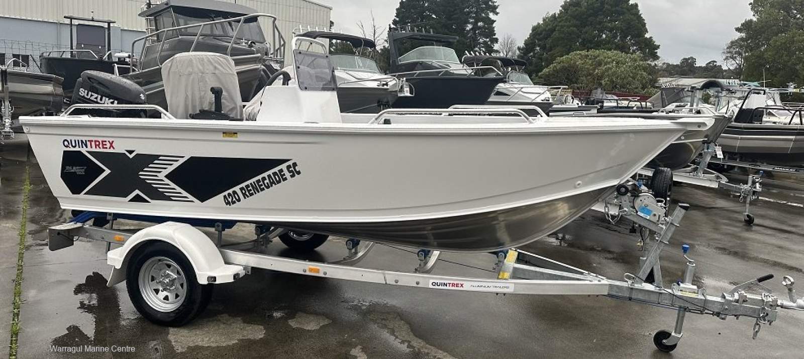 2026 Quintrex 420 Renegade SC | Suzuki DF50ATL | Alloy trailer