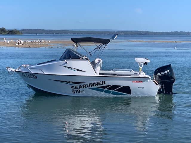 2027 Model Stacer 519 Sea Runner SE 115HP Stealth 