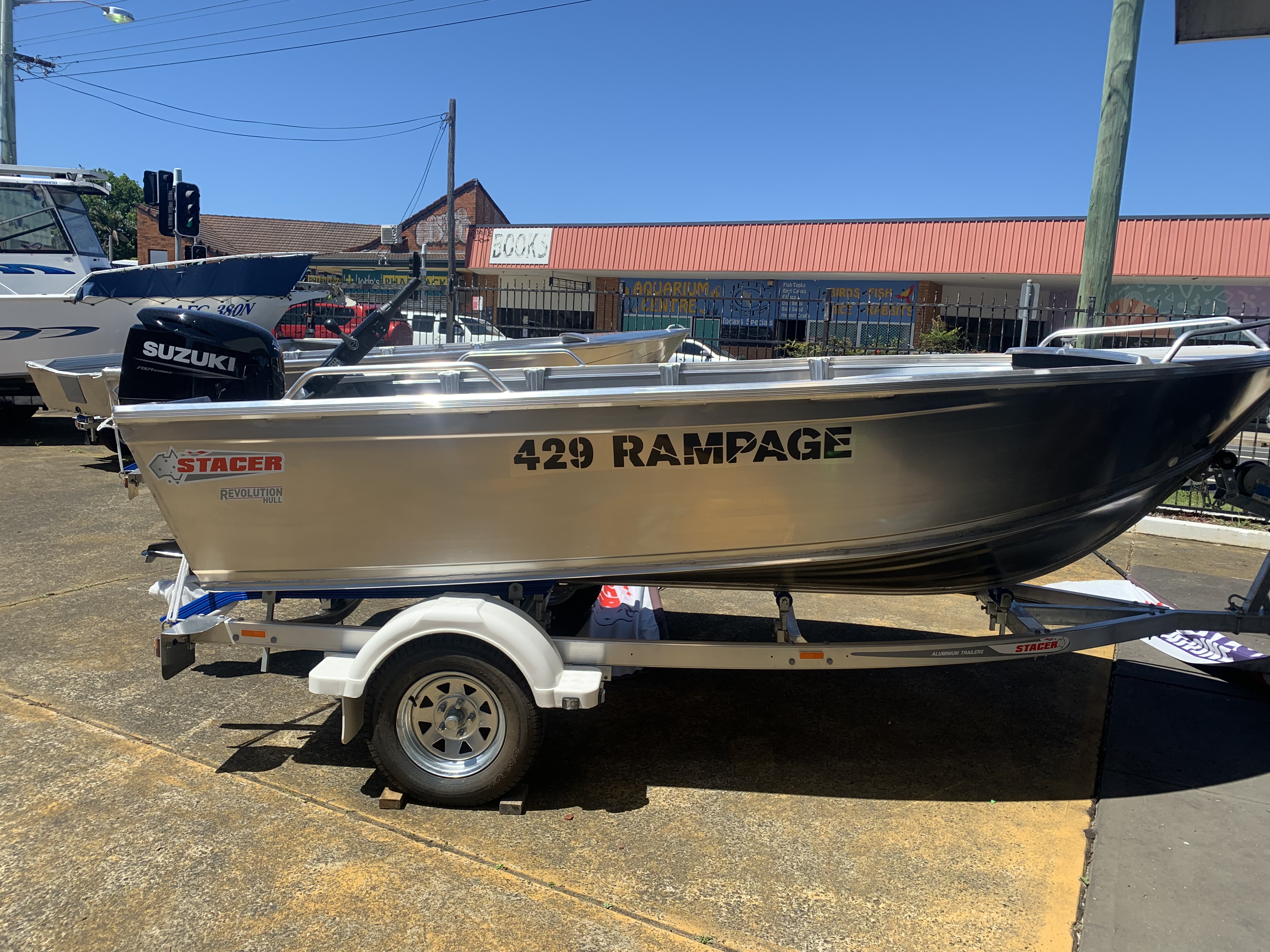 2026 Stacer 429 Rampage & 50HP Suzuki package