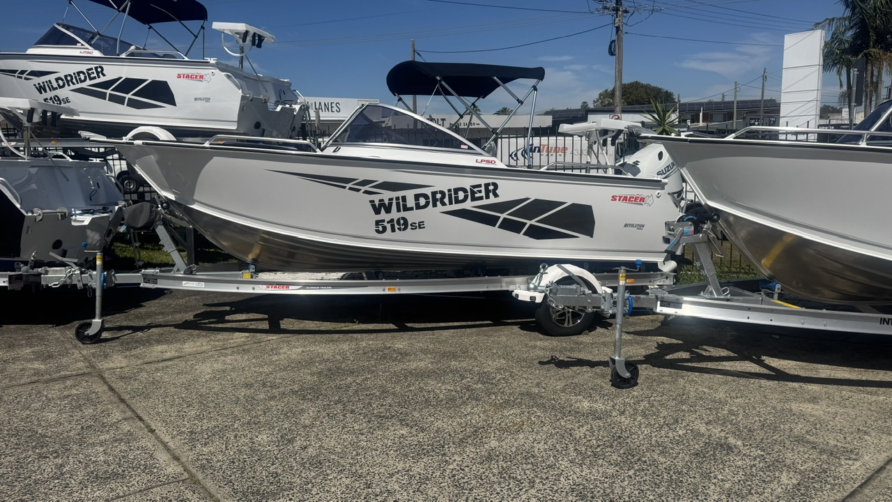 2026 Stacer 519 Wild Rider SE & 115Hp Suzuki