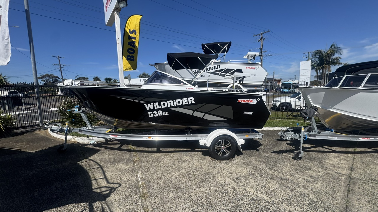 2026 Black Stacer 539 Wild Rider SE 