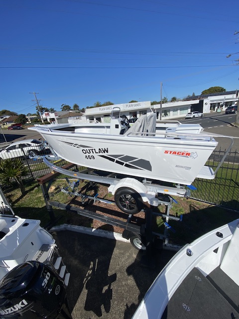 2026 Model Stacer 469 Outlaw SC and 75HP Suzuki