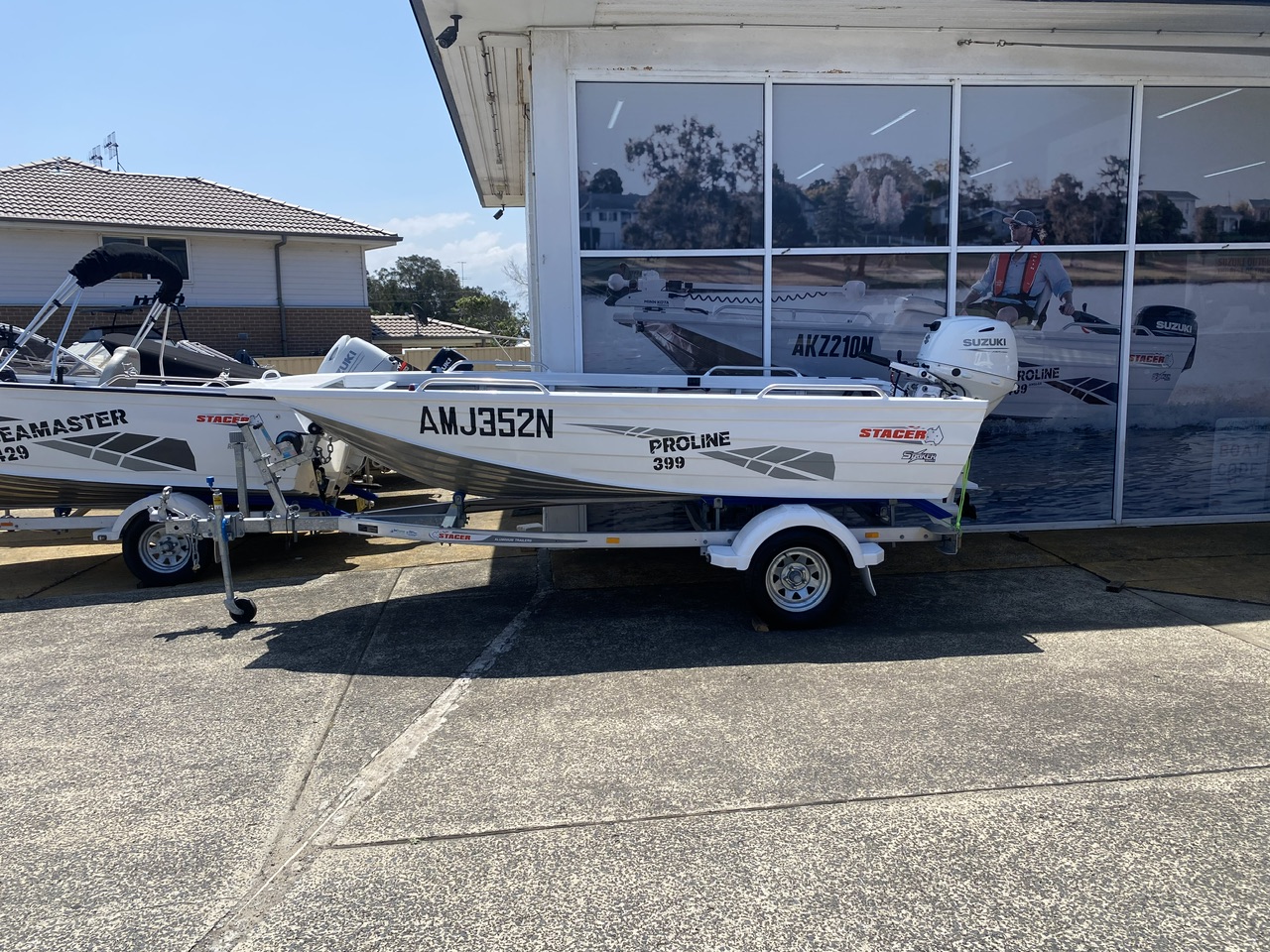 Stacer 399 Proline & 20HP Suzuki Package